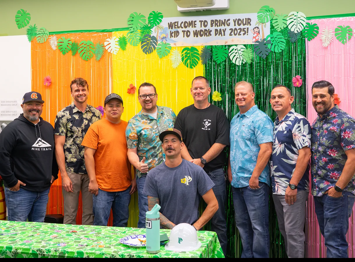 Pan-Pacific Mechanical team members